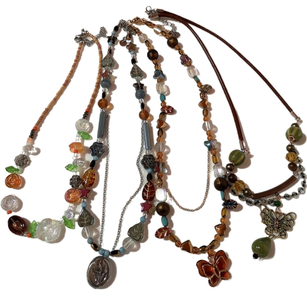 Fashion Bead Bohemia Necklace  – обзор и цена Y2K Ethnic Fashion