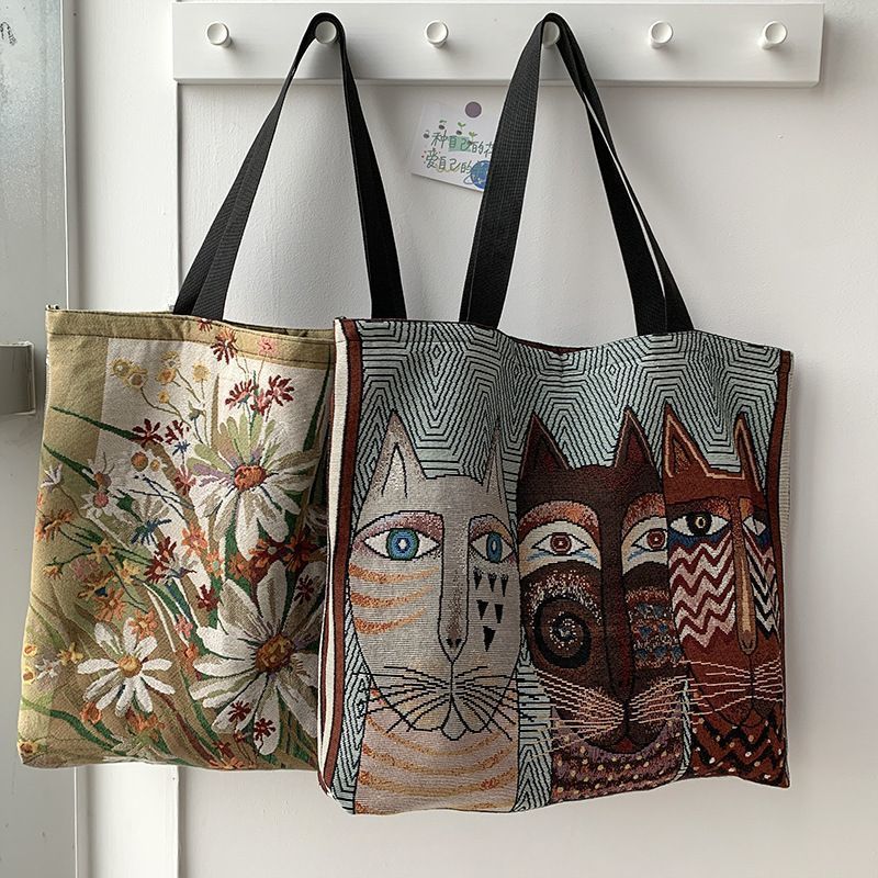 Boho Embroidered Canvas Tote B – обзор и цена Ethnic Fashion Book
