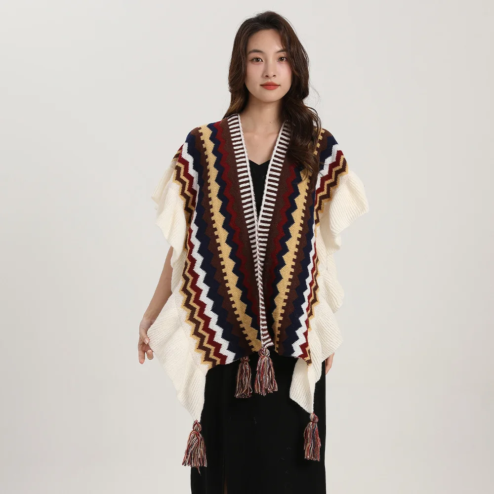 Bohemia Shawl Women Mohair Kni – обзор и цена Winter Ethnic Fashion For Women