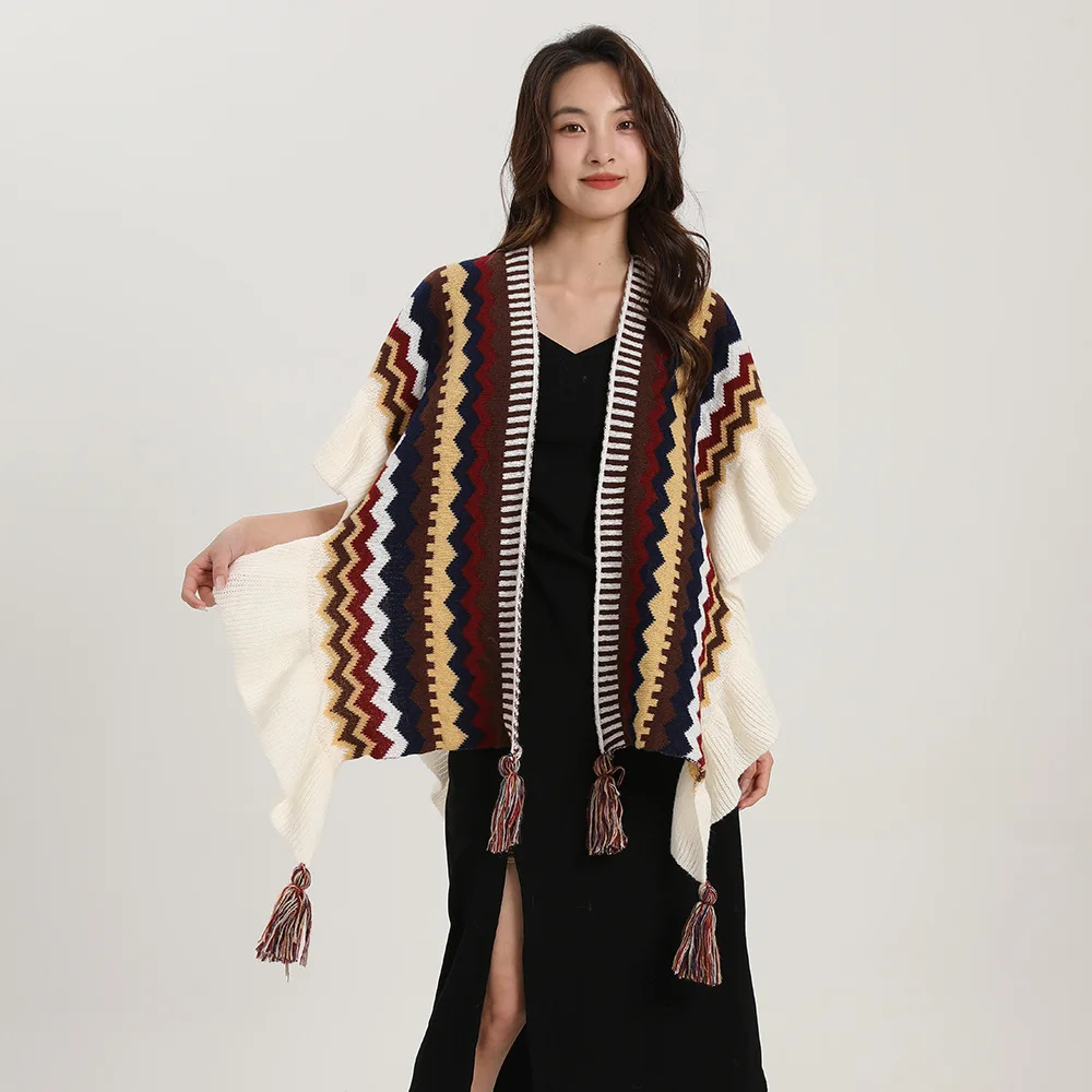 Bohemia Shawl Women Mohair Kni – обзор и цена Winter Ethnic Fashion For Women