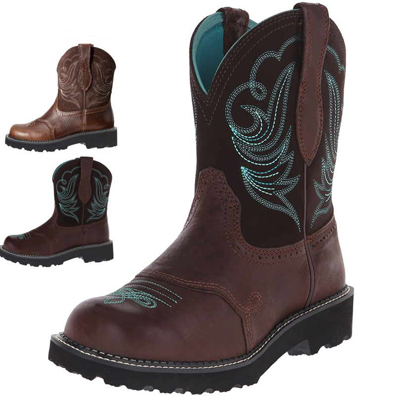 Embroidered Cowboy Boots For M – обзор и цена Ethnic Fabric