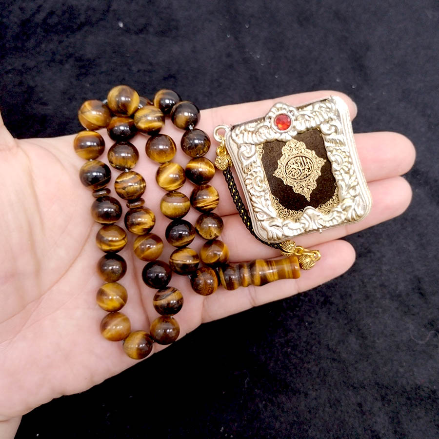 Tasbih Natural tiger eye stone – обзор и цена Ethnic Fashion Book