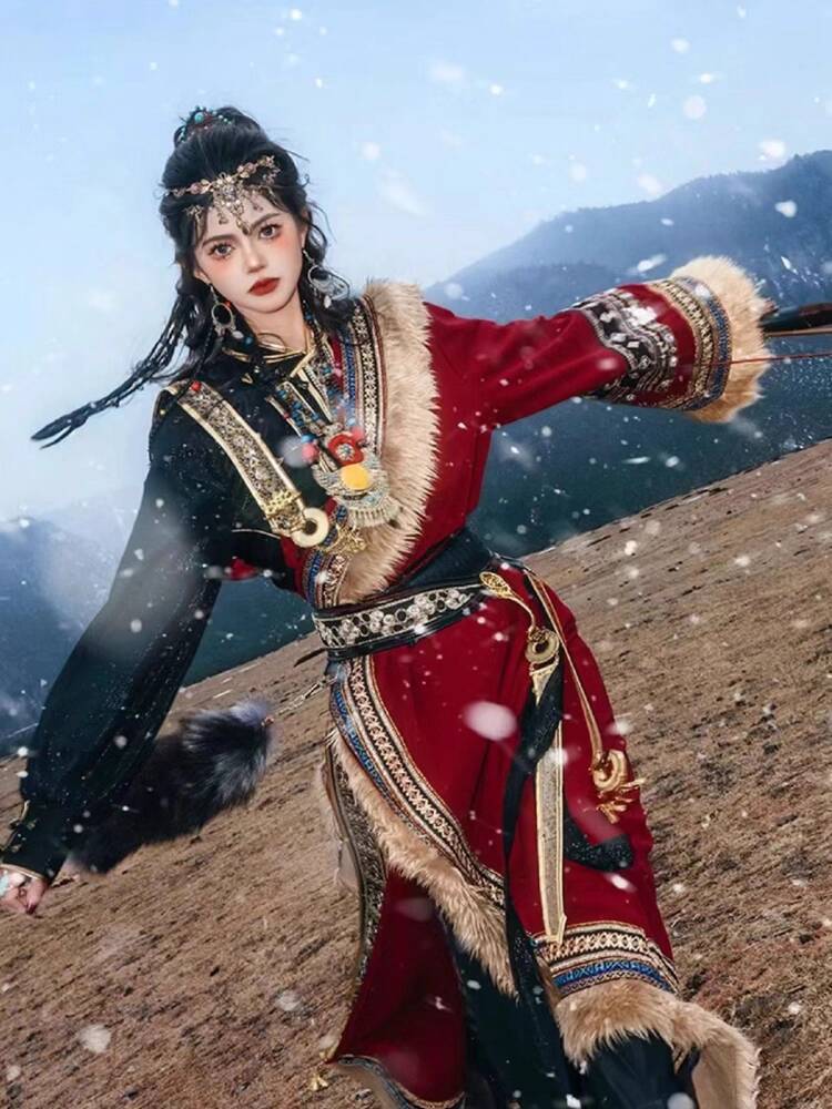 New Tibetan robe Tibet brigade – обзор и цена Ethnic Clothing & Online Fashion Store Khaadi Us