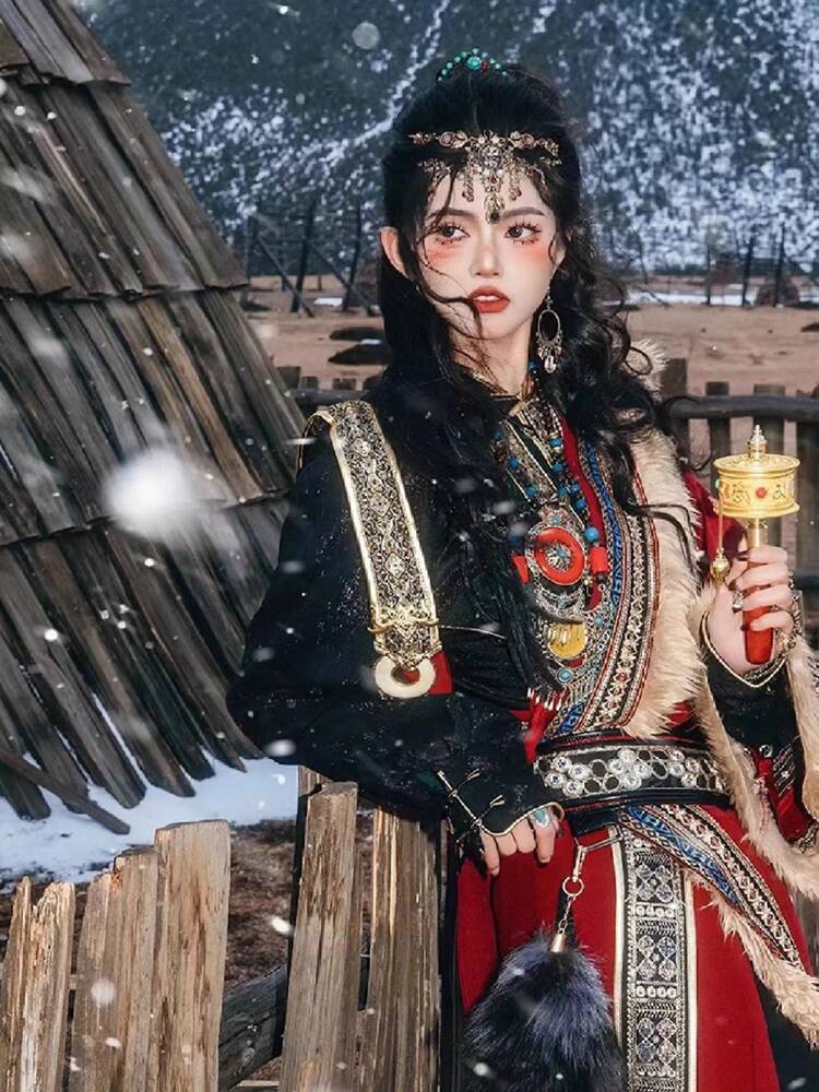 New Tibetan robe Tibet brigade – обзор и цена Ethnic Clothing & Online Fashion Store Khaadi Us