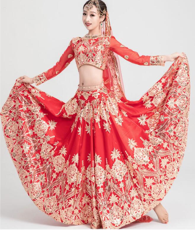 Sequin Embroidery Indian Sari  – обзор и цена Salwar Kameez Set