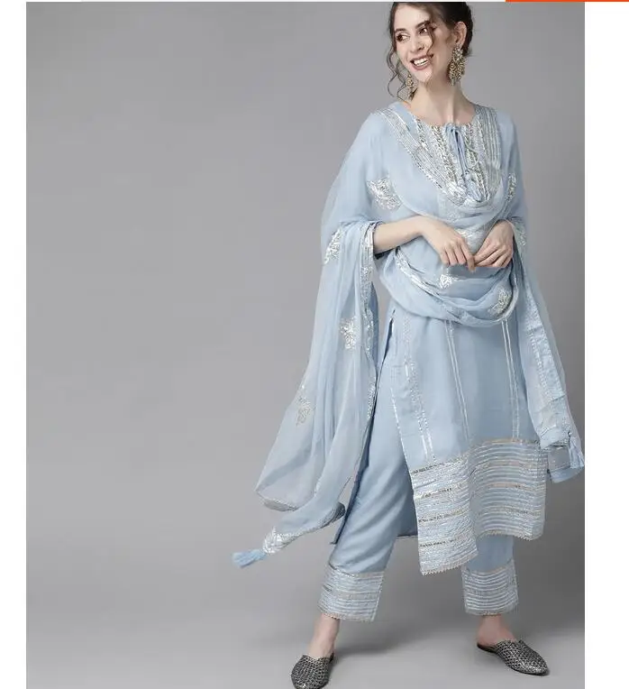 Traditional Indian Punjabi Emb – обзор и цена Salwar Kameez Set