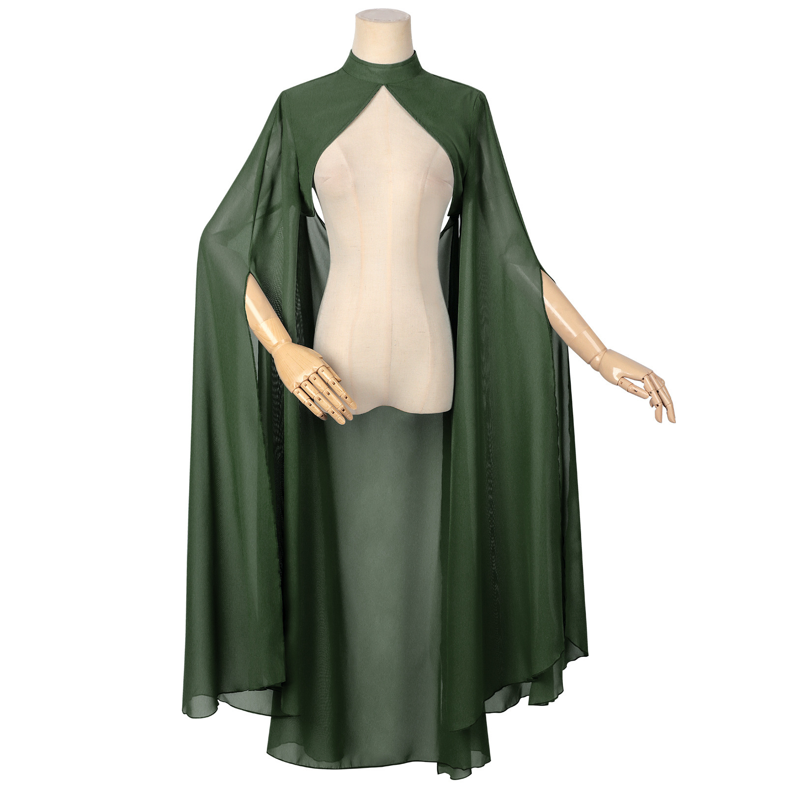 Ladies Green Chiffon Shawl Got – обзор и цена Ethnic Fashion Dress