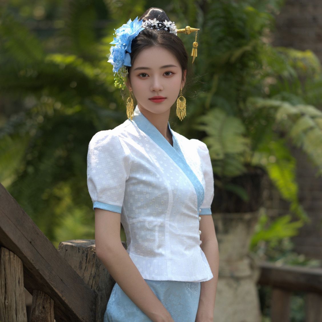 2pcs Thailand Myanmar women Da – обзор и цена Ethnic Clothing & Online Fashion Store Khaadi Us