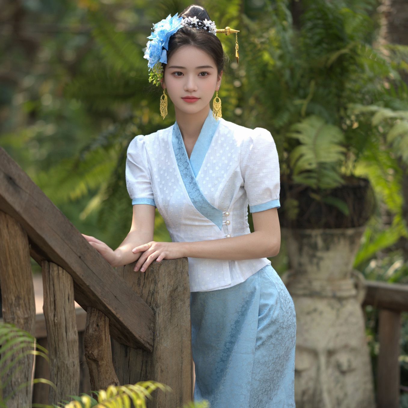 2pcs Thailand Myanmar women Da – обзор и цена Ethnic Clothing & Online Fashion Store Khaadi Us