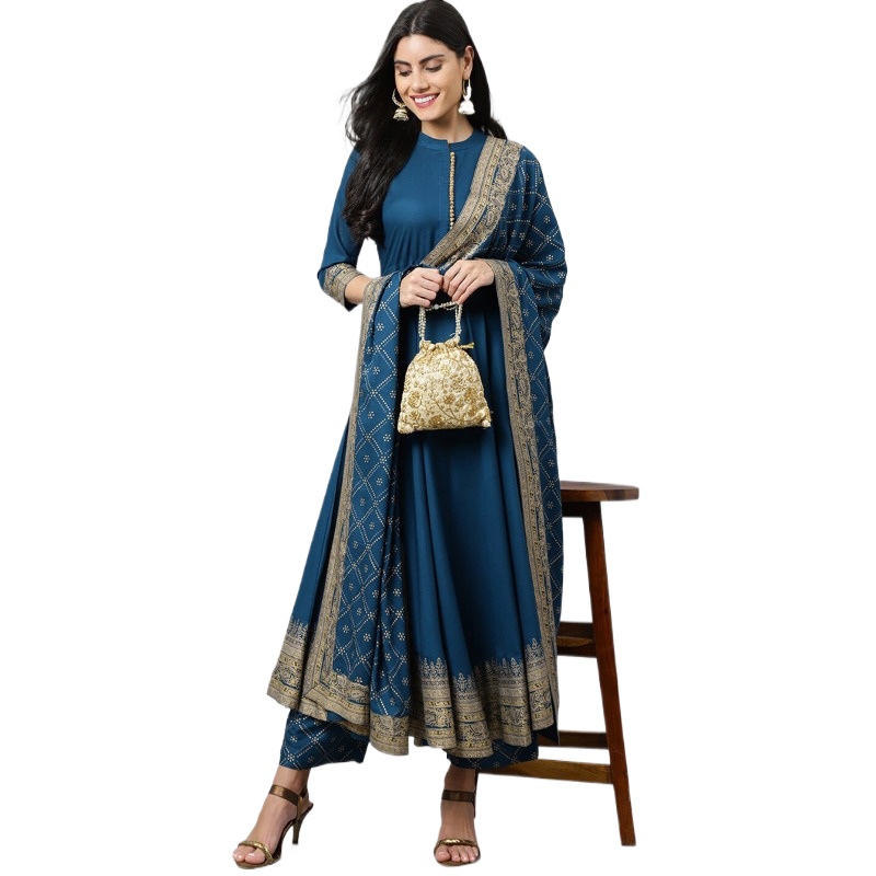 Indian Ethnic Wear Women Kurta – обзор и цена Salwar Kameez Set