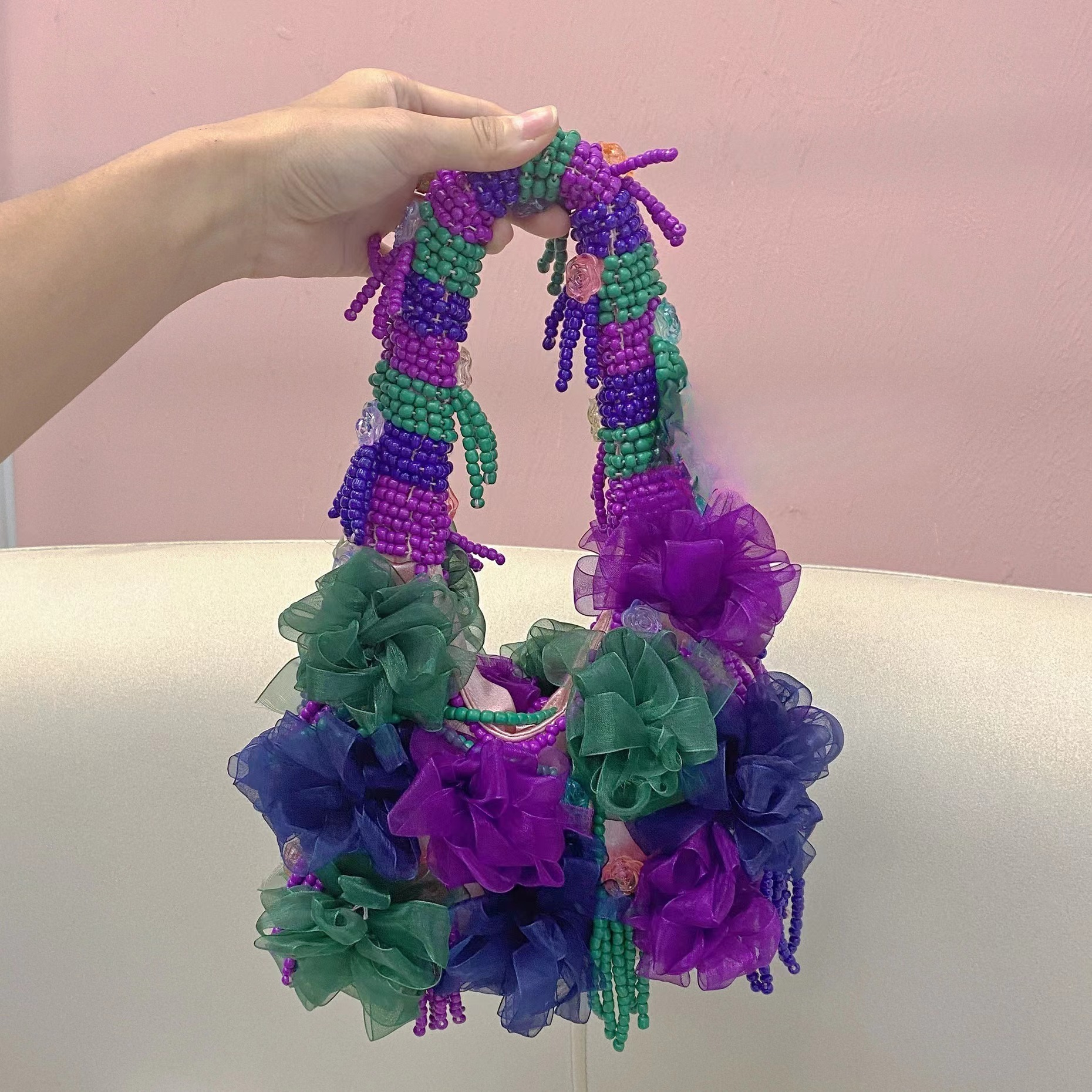 Purple fashion retro flower be – обзор и цена Ethnic Fashion Design