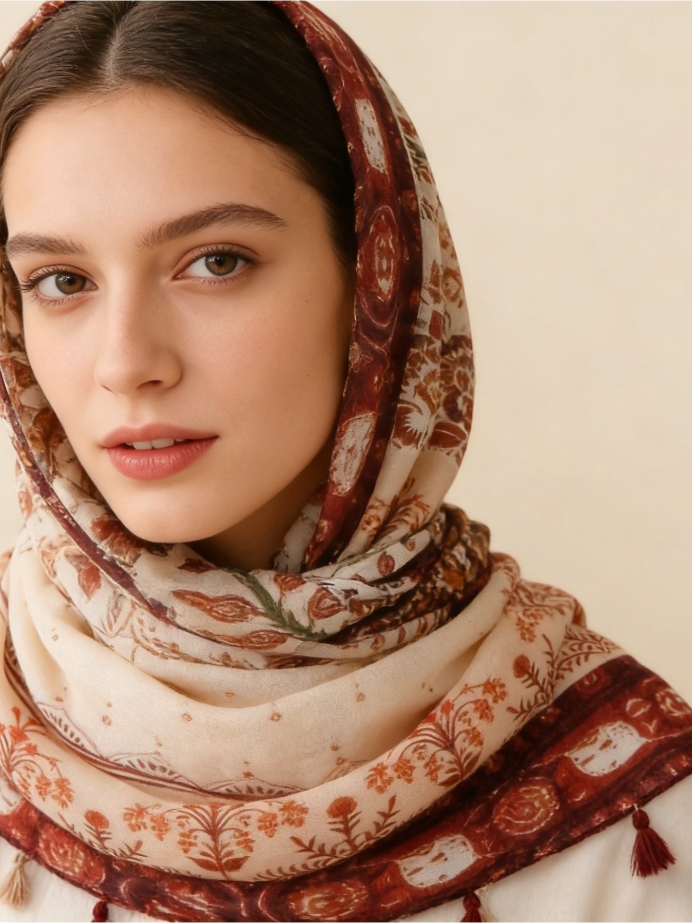 1Pc French retro printing atmo – обзор и цена Go Ethnic Fashion