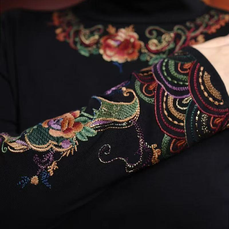 Women's Autumn Winter Cotton L – обзор и цена Winter Ethnic Fashion For Women