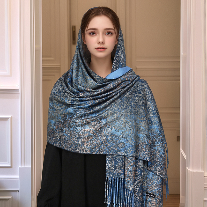 Luxury Paisley Pashmina Shawl  – обзор и цена Winter Ethnic Fashion For Women