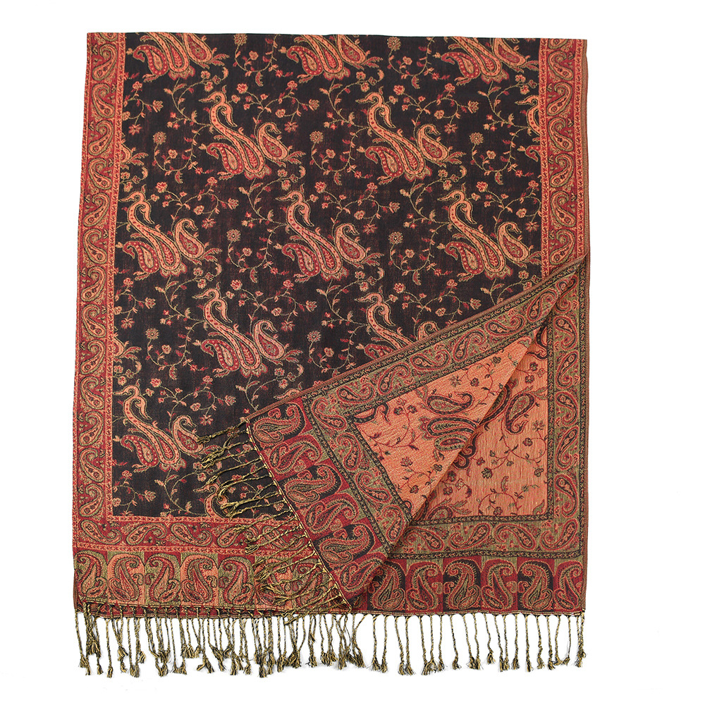 Pashmina Scarf Shawls Paisley  – обзор и цена Go Ethnic Fashion