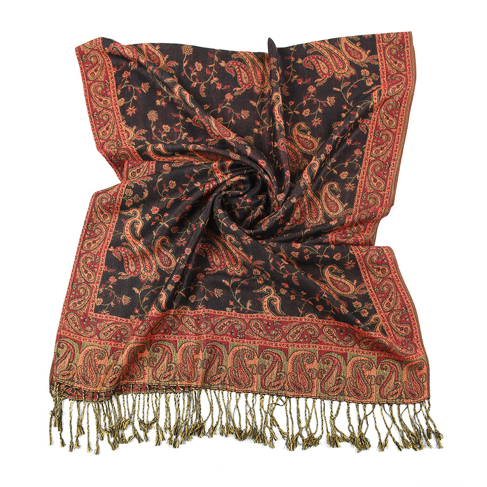 Pashmina Scarf Shawls Paisley  – обзор и цена Go Ethnic Fashion