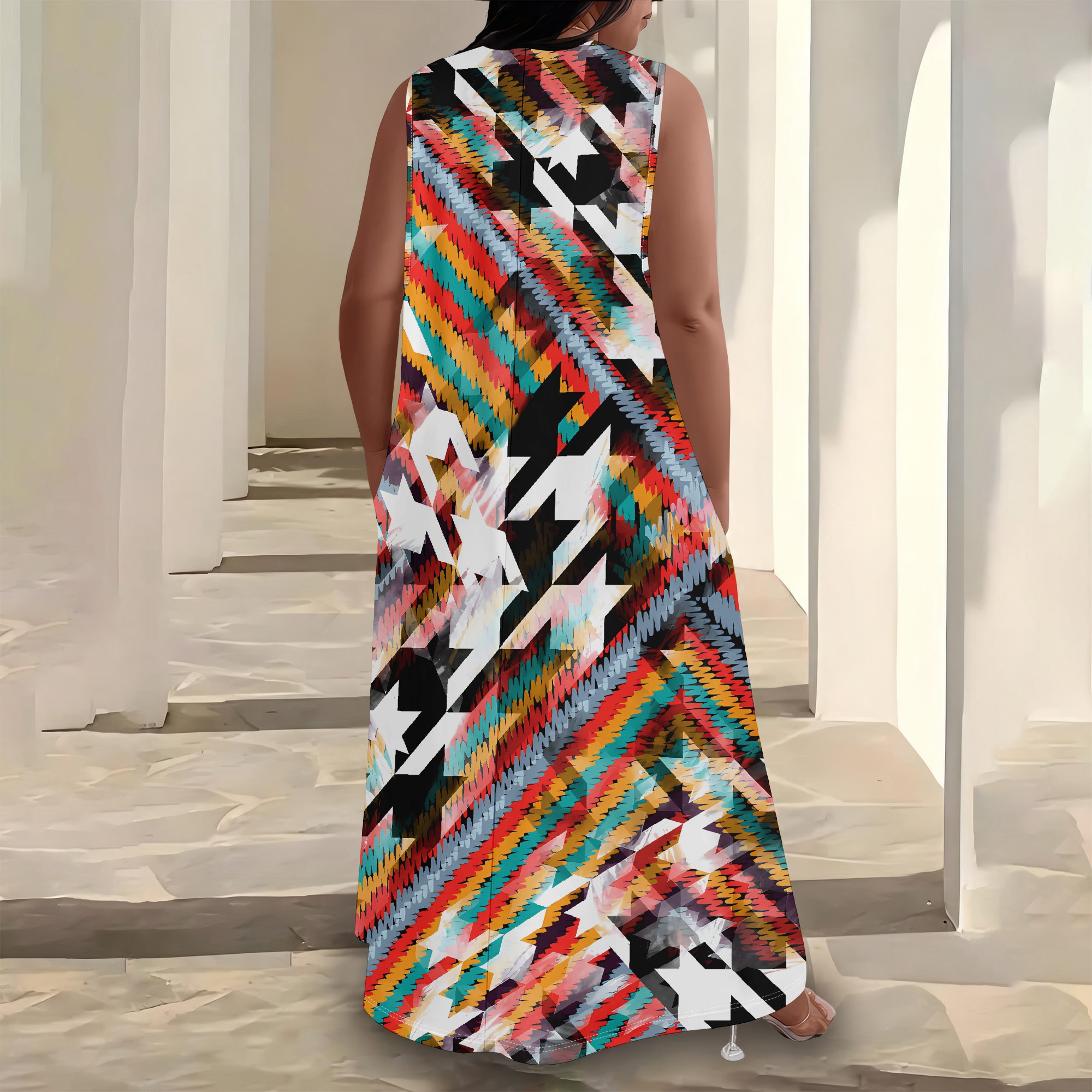 Plus Size Women's  Summerl Fas – обзор и цена Ethnic Fashion Dress
