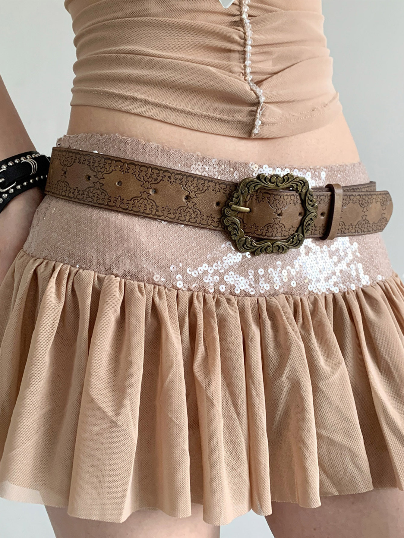 1PCS Women's Belt American Y2K – обзор и цена Y2K Ethnic Fashion