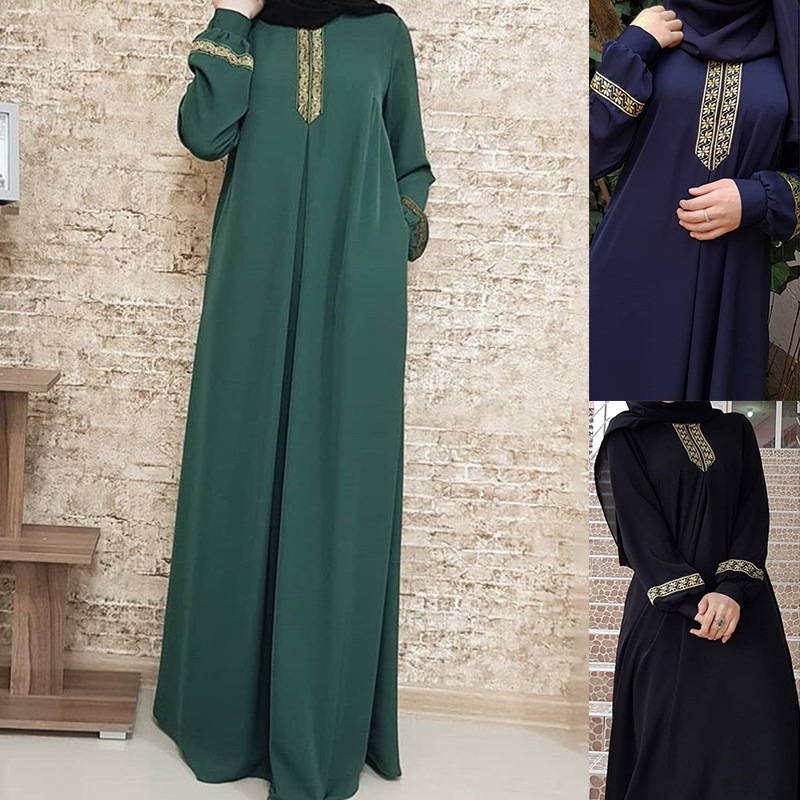 Muslim Ethnic Style Print Abay – обзор и цена Winter Ethnic Fashion For Women