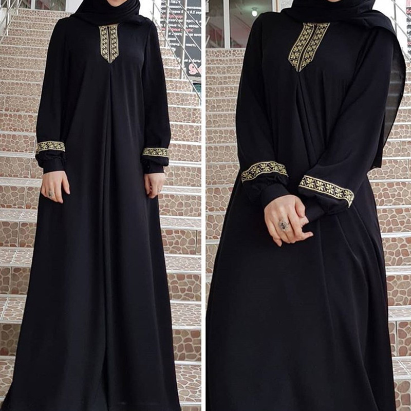 Muslim Ethnic Style Print Abay – обзор и цена Winter Ethnic Fashion For Women