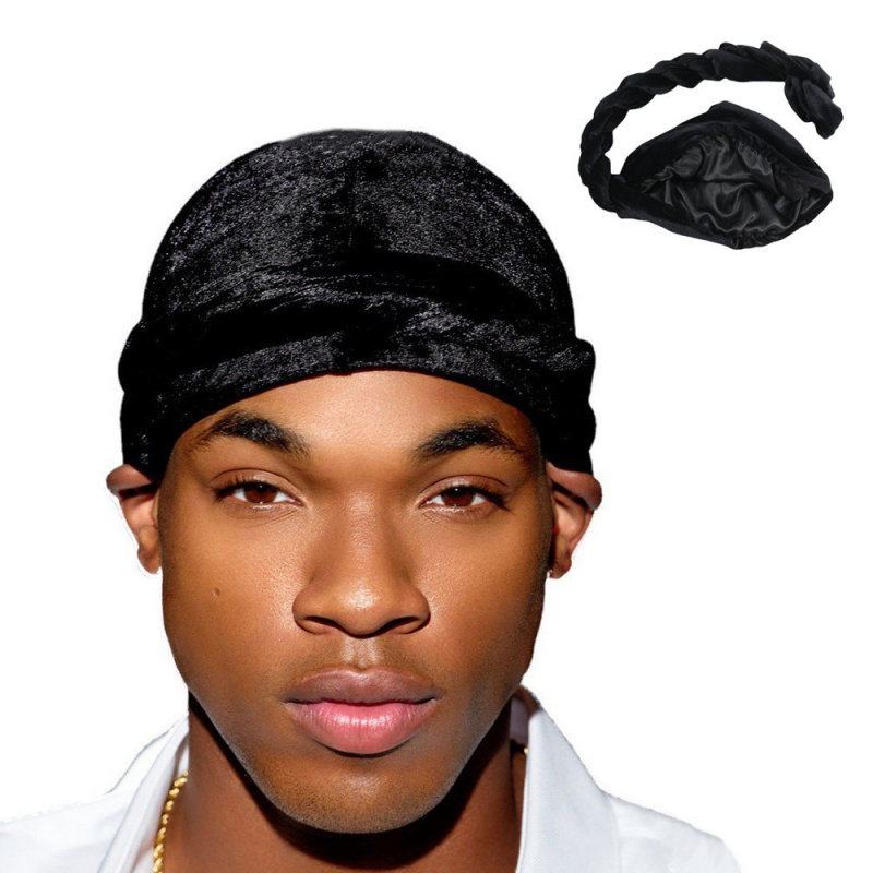 Solid Color Men's Velvet Head  – обзор и цена Ethnic Fashion Design
