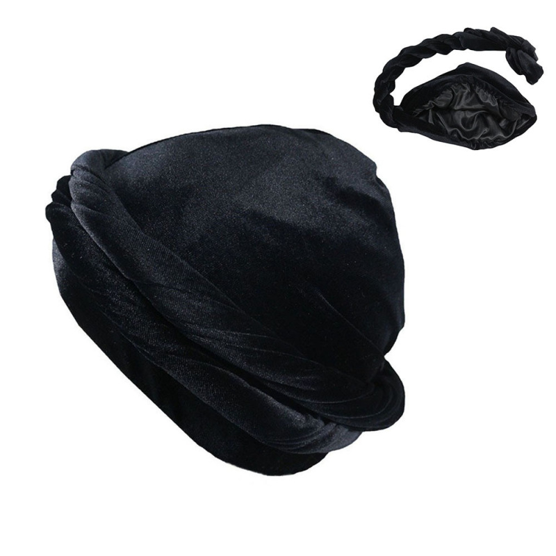 Solid Color Men's Velvet Head  – обзор и цена Ethnic Fashion Design