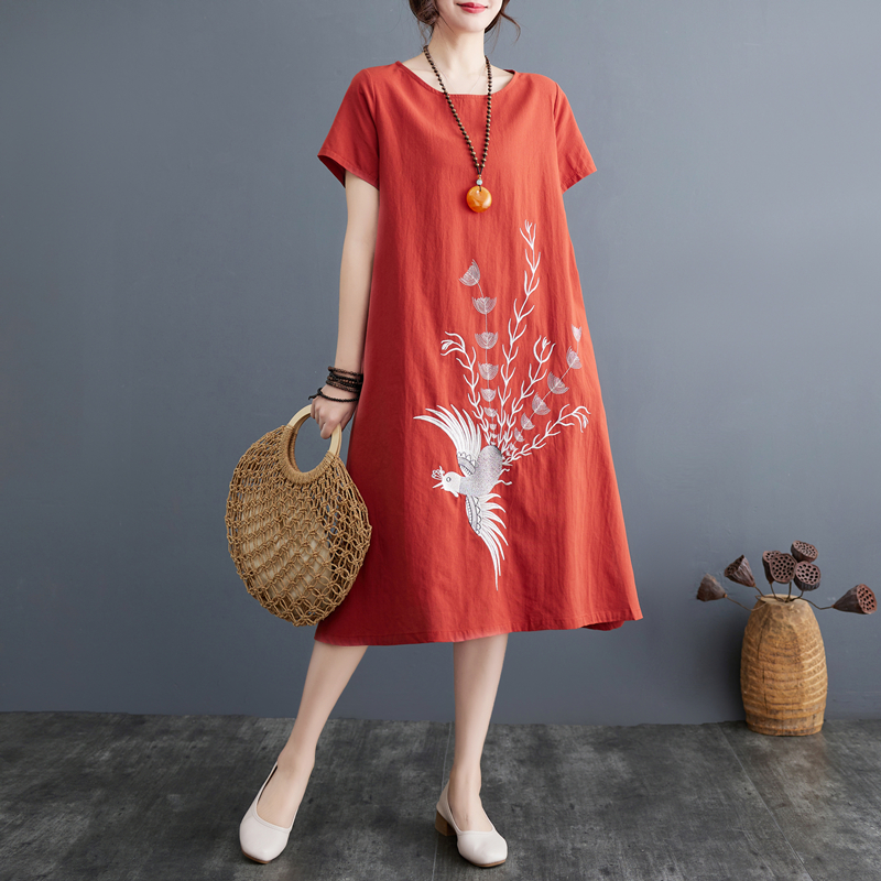 Summer 2024 Women's Mid-Length – обзор и цена Ethnic Fashion Dress