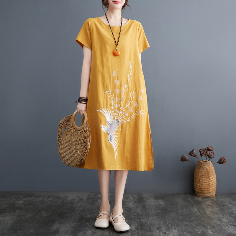 Summer 2024 Women's Mid-Length – обзор и цена Ethnic Fashion Dress