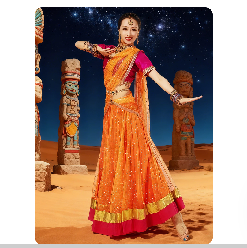 Indian dance dress performance – обзор и цена Salwar Kameez Set