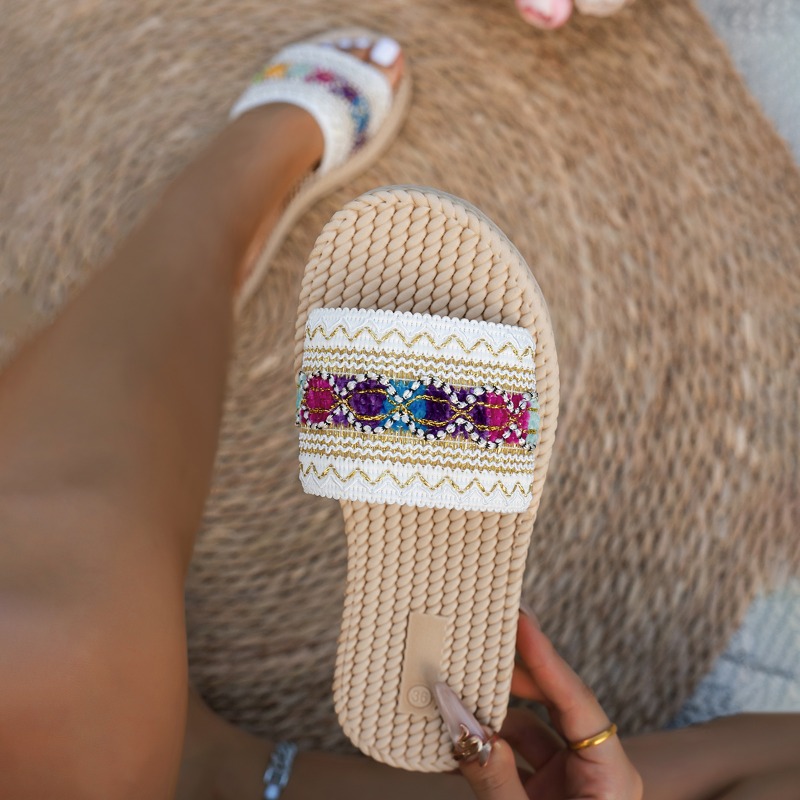 Women Slippers Outdoor Flat De – обзор и цена Ethnic Fashion Design