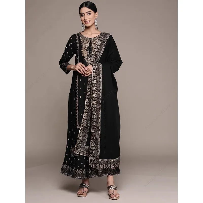 Indian Women's Punjabi Suit 3- – обзор и цена Salwar Kameez Set