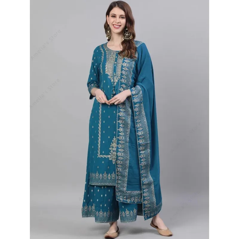 Indian Women's Punjabi Suit 3- – обзор и цена Salwar Kameez Set