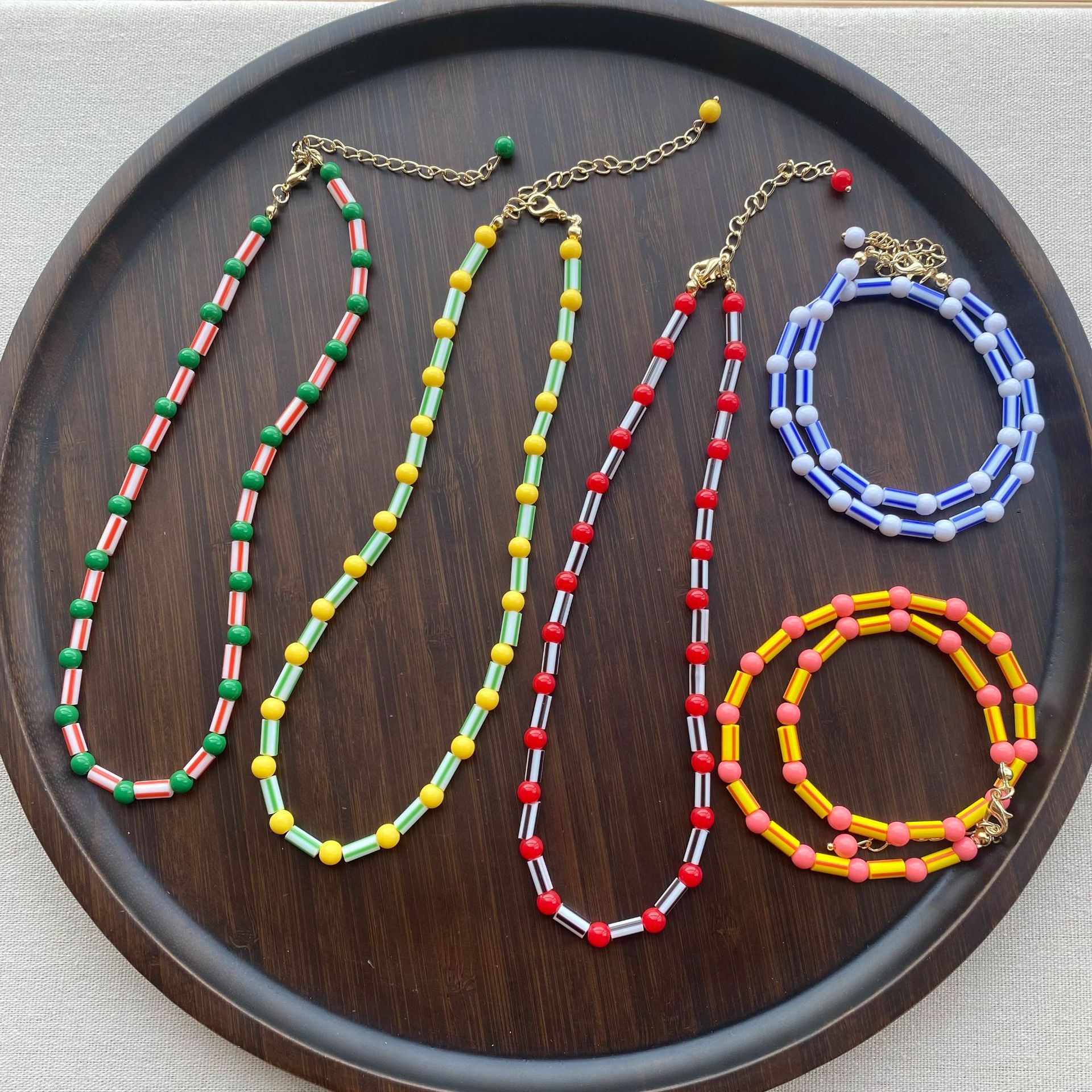Fashion Colorful Beaded Neckla – обзор и цена Y2K Ethnic Fashion