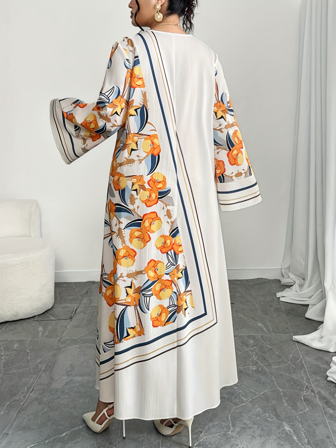Plus Size Fashionable Women's  – обзор и цена Ethnic Fashion Dress