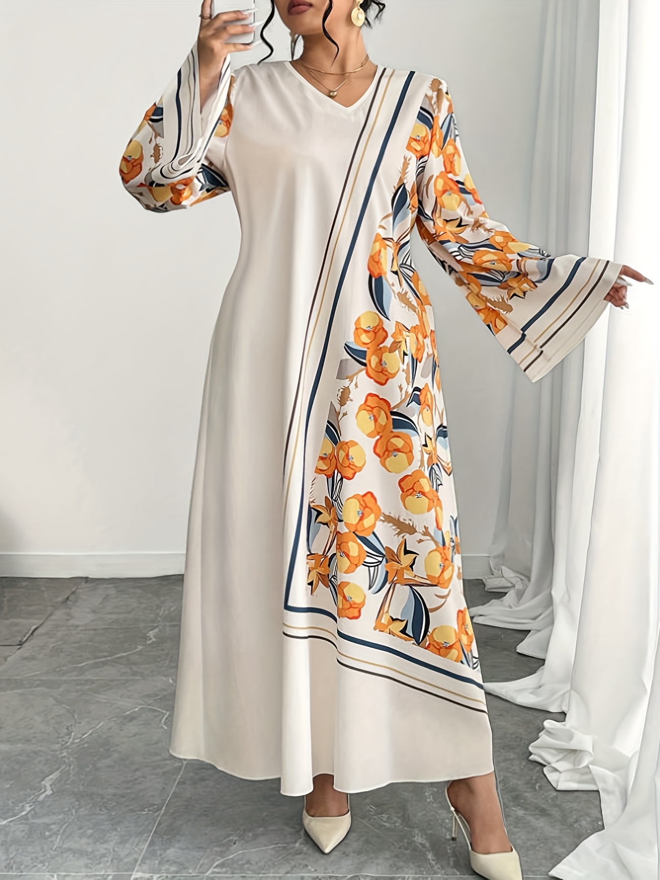 Plus Size Fashionable Women's  – обзор и цена Ethnic Fashion Dress