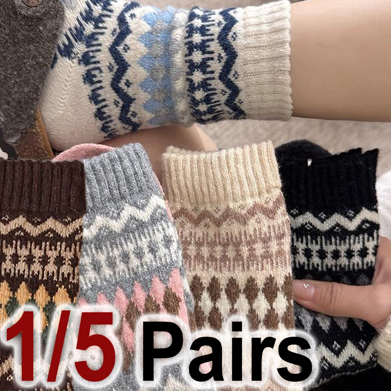 1/5 Pairs of Autumn and Winter – обзор и цена Winter Ethnic Fashion For Women