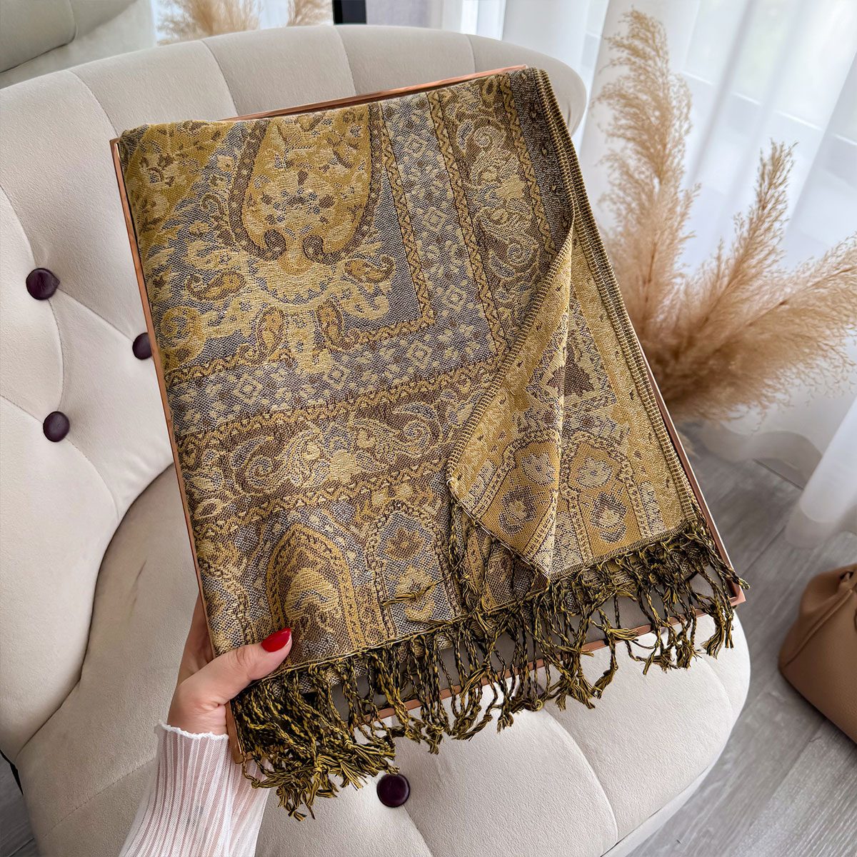 2025 Tassel Blanket Design Eth – обзор и цена Winter Ethnic Fashion For Women