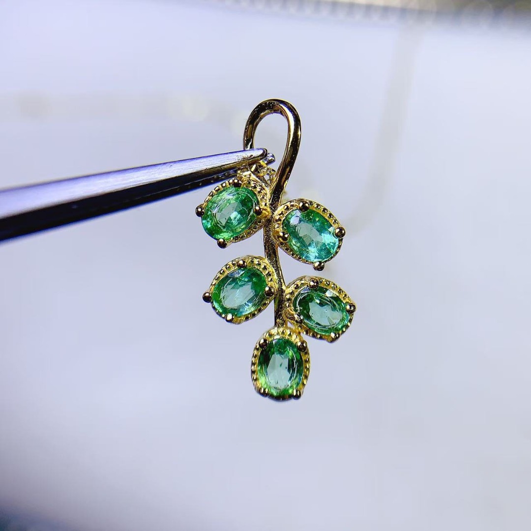 Opulent Genuine Emerald S925 S – обзор и цена Ethnic Fashion Design