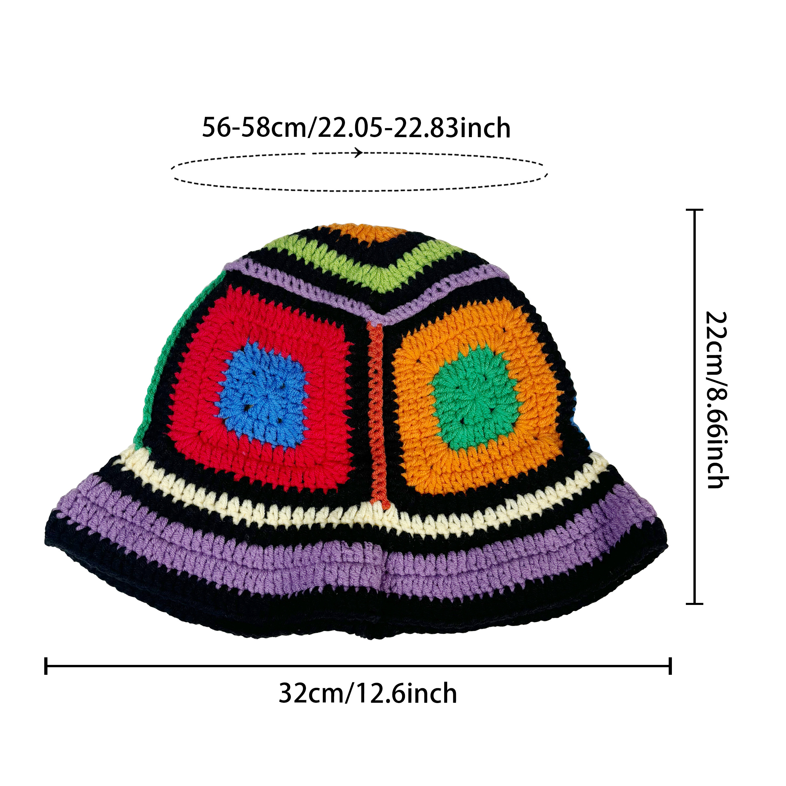 Purple-Edged Zuma Hat, Hand-Kn – обзор и цена Go Ethnic Fashion