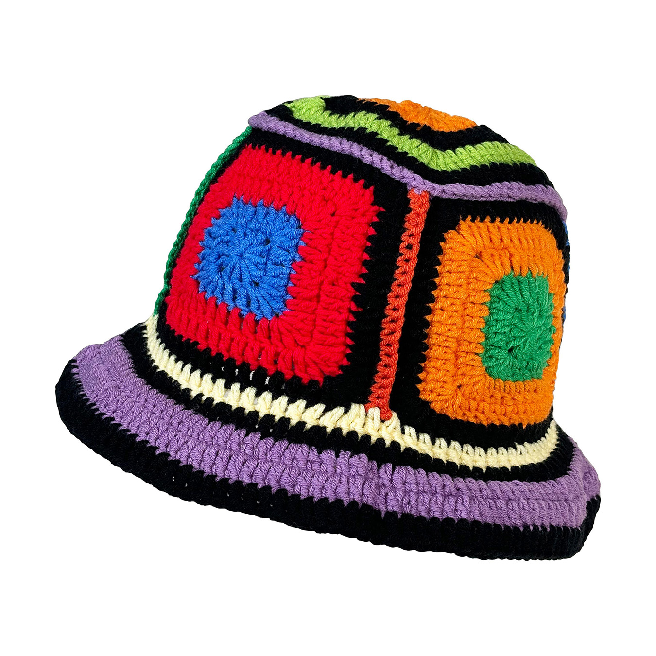 Purple-Edged Zuma Hat, Hand-Kn – обзор и цена Go Ethnic Fashion
