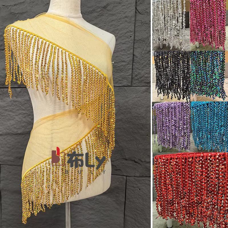15cm Beaded Sequin Tassel Frin – обзор и цена Ethnic Fashion Design