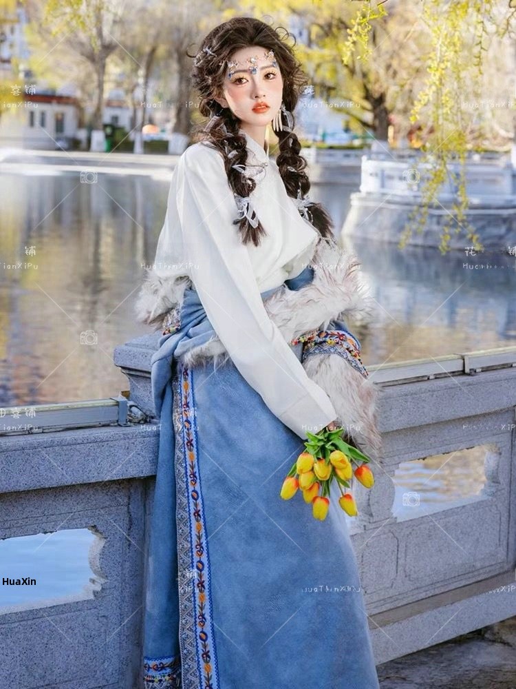 Tibetan Ethnic Women's  Robe F – обзор и цена Ethnic Clothing & Online Fashion Store Khaadi Us