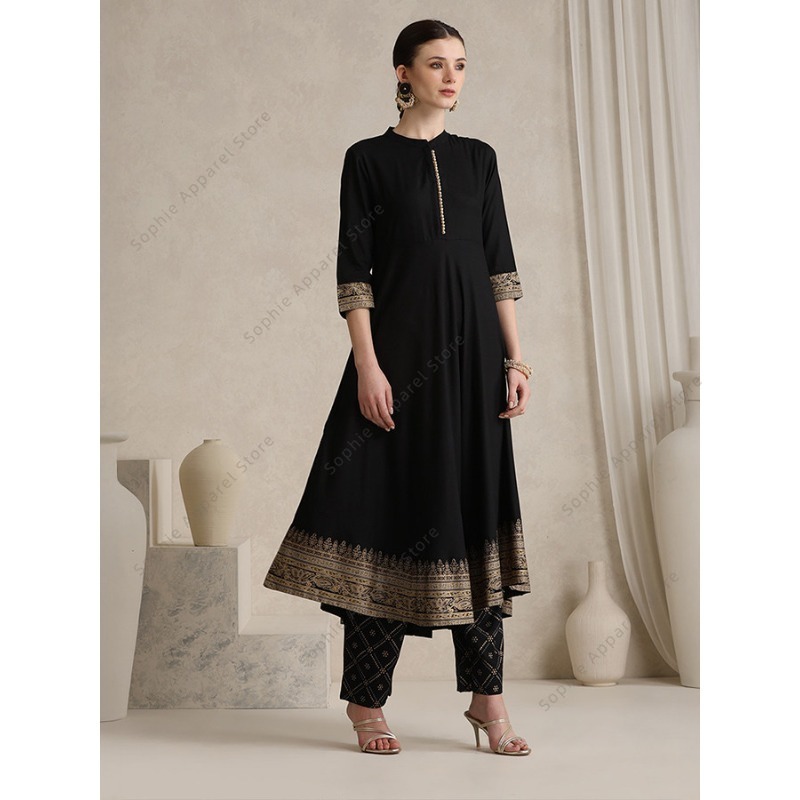 Elegant Black Indian Salwar Ka – обзор и цена Salwar Kameez Set