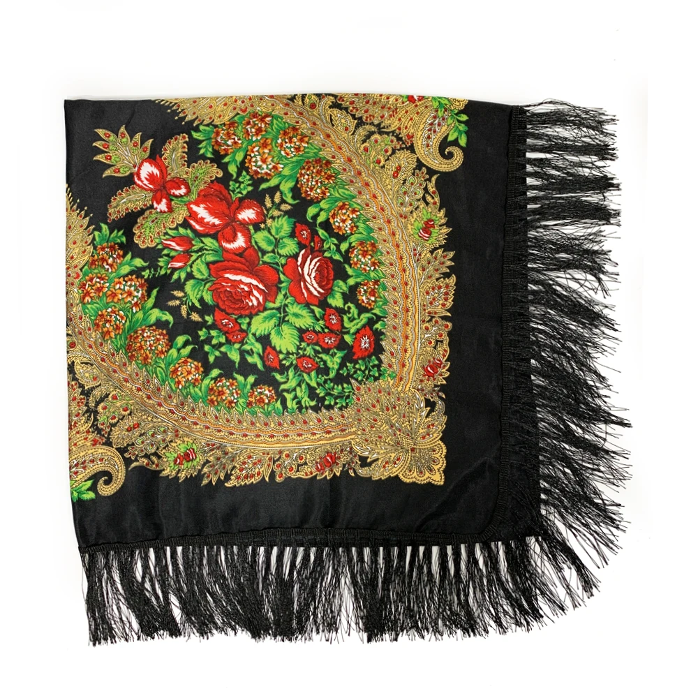 130*130cm Ethnic Style Russian – обзор и цена Winter Ethnic Fashion For Women