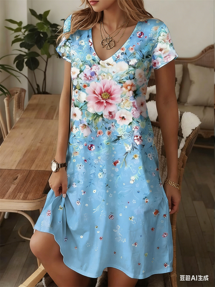 Ethnic Style Women Dress Summe – обзор и цена Ethnic Fashion Dress