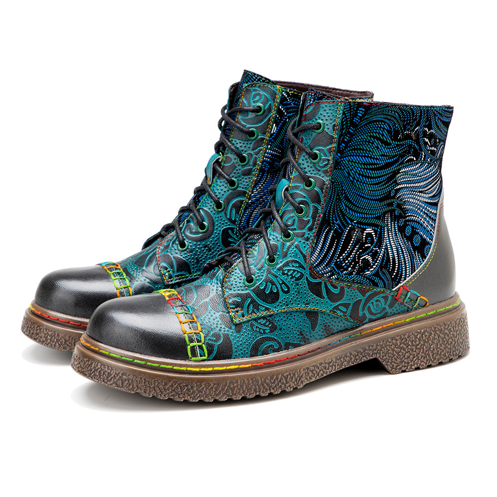Socofy Raffan winter Ankle Lad – обзор и цена Ethnic Fabric