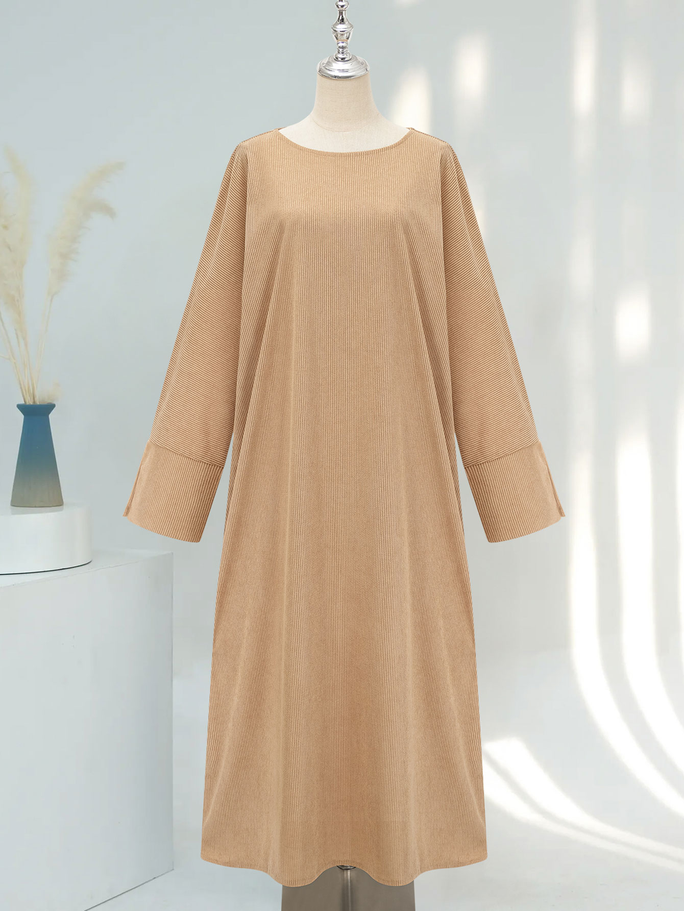 Corduroy Ramadan Dubai Abaya D – обзор и цена Abaya Modest Wear