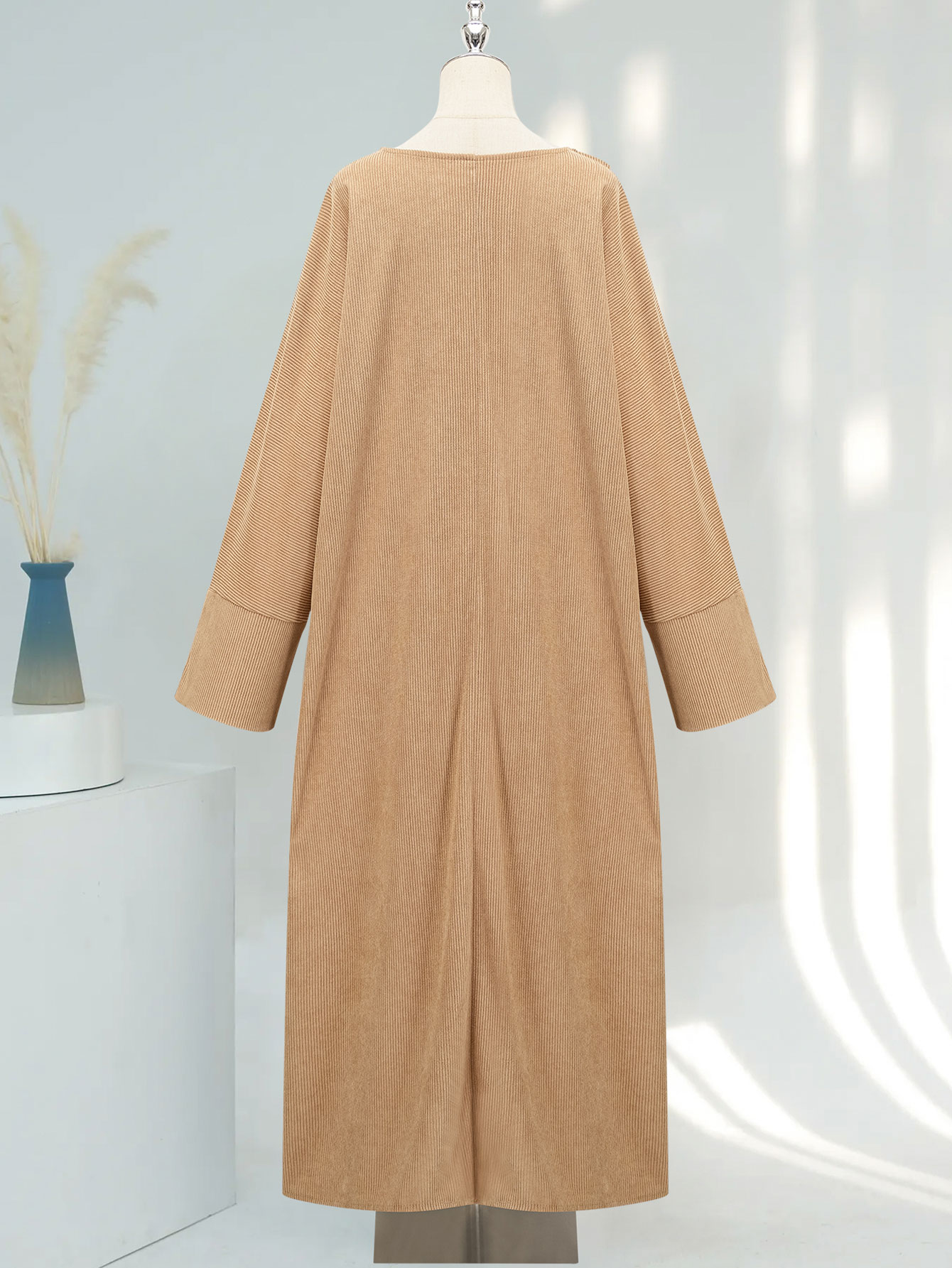 Corduroy Ramadan Dubai Abaya D – обзор и цена Abaya Modest Wear