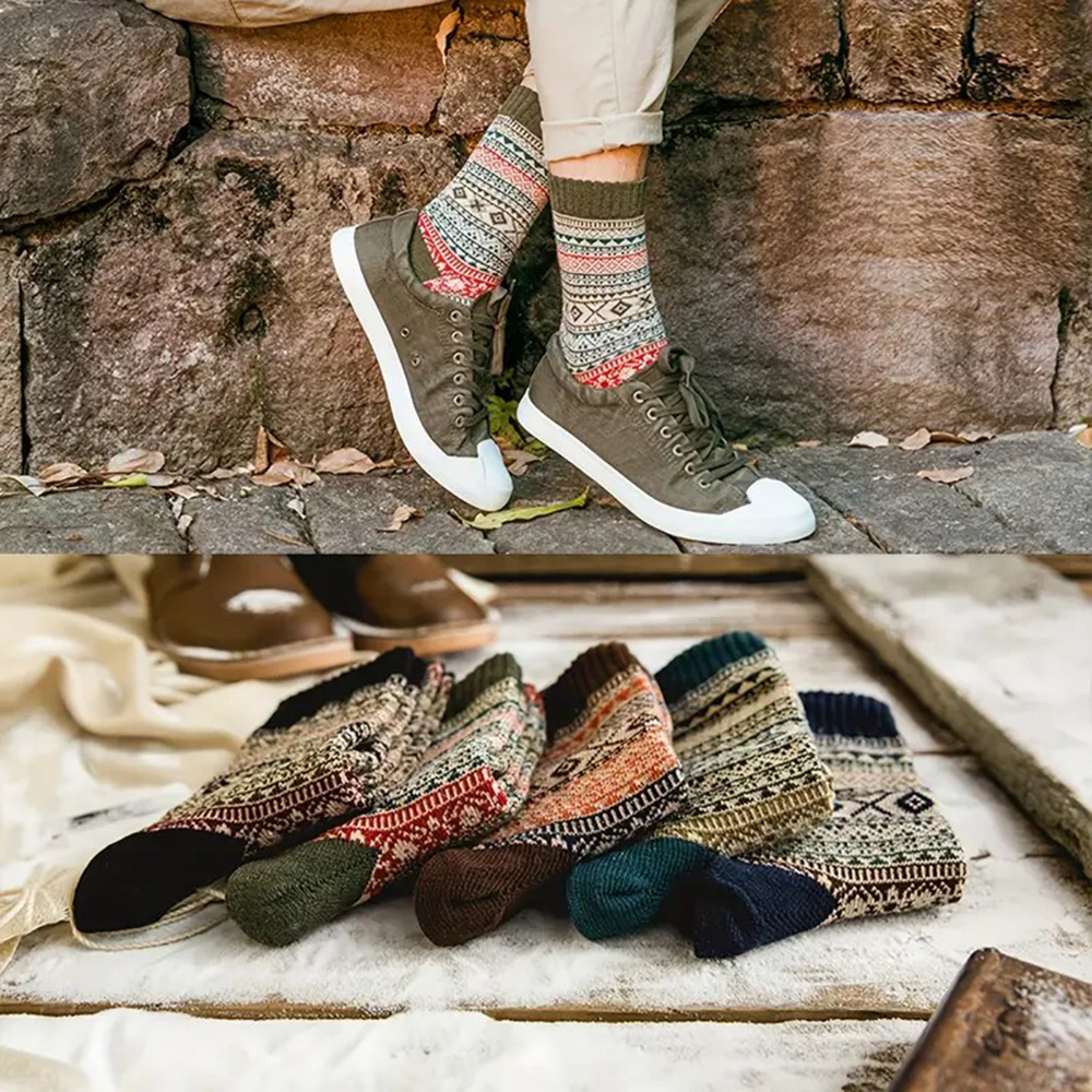 5 Pairs Autumn Winter Thick Wa – обзор и цена Winter Ethnic Fashion For Women